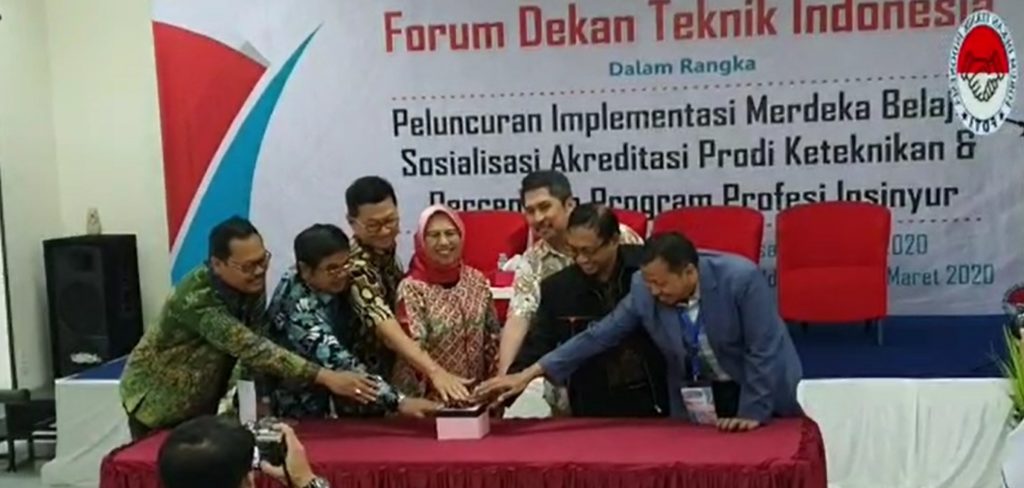 Peluncuran Temu Nasional Forum Dekan Teknik Indonesia (FDTI)